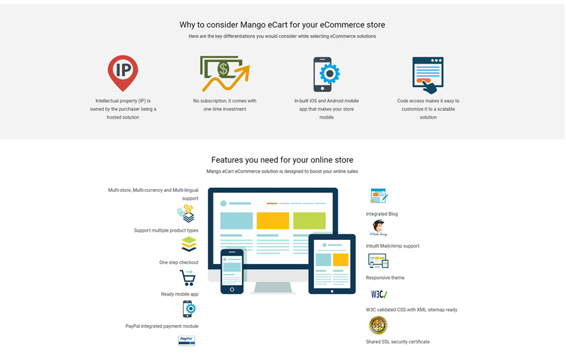 Mango E-Cart screenshot 2